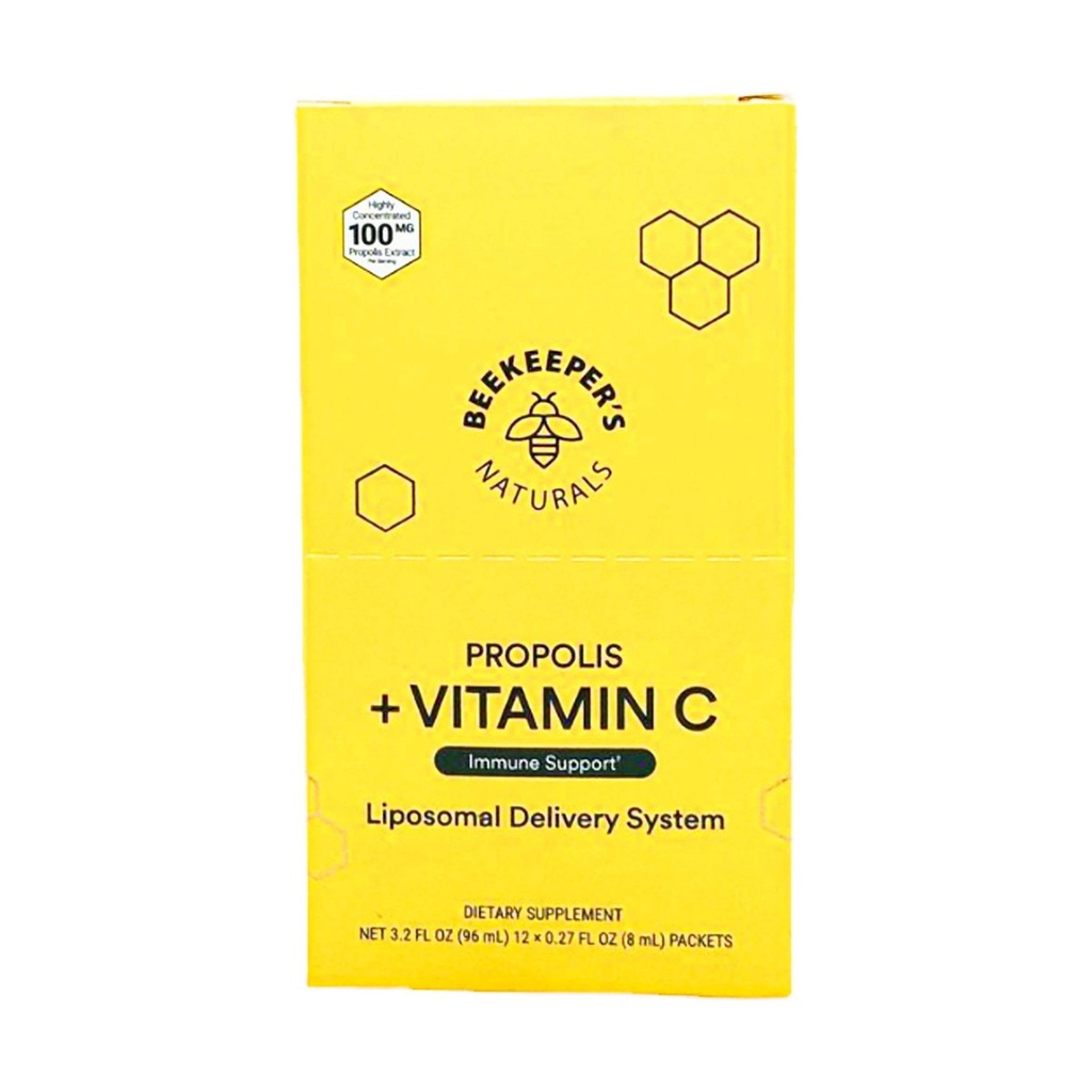 Pszczelarze Naturals Liposomal Propolis z witaminą C 12 Hrabia, 0,27 Fz