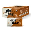 Obi Bar Chocolate Almond - Protein and Oat Fiber Bar Xi124; All- Natural Xion 124; Trwała Energia 124; Lekko Słodki Smak Xion124; 100% Cocoa, Almond Chunks Xion124; MADE Z AVOCADO OIL Xion124; Białko jaja Xion124; Wolne od soi, bezcukrowego alkoholu, No Seed Oils Xion124; 2.4oz, 12 Pack
