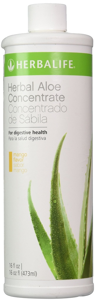 Herbalife Herbal Aloe Drink (Concentration) 16 oz - New Mango Flavor!