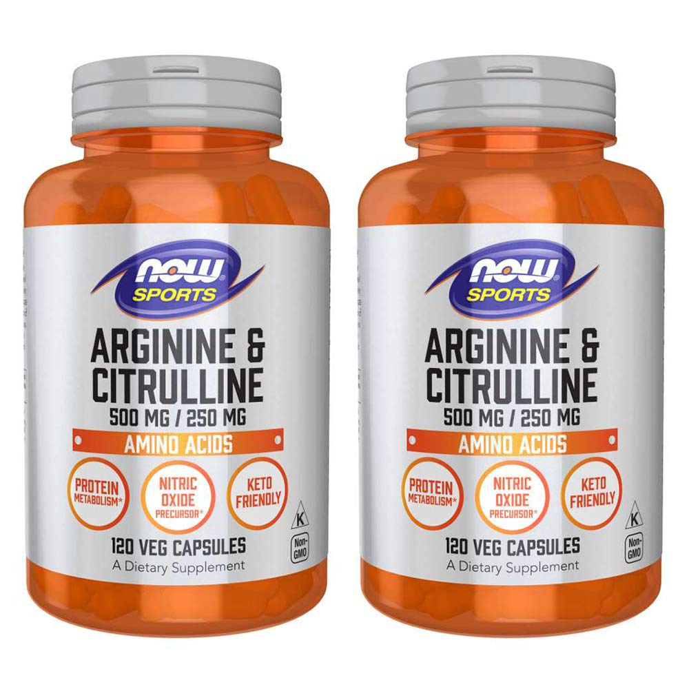 Arginina i cytrulina 500 / 250 mg - 120 kapsułek (2 opakowania)