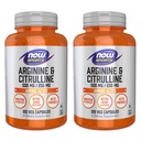 Arginina i cytrulina 500 / 250 mg - 120 kapsułek (2 opakowania)