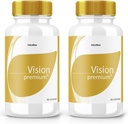 (2 Pack) Vision Premium, Premium Eye Supplement Supplement, Vision Premium do poprawy koncentracji i koncentracji, Vision Premium All- Natural Pills for Healthy Eyes, VisionPremium Recenzje (120 kapsułki)