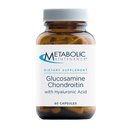 Glukozamina Chondroitin (1000mg) z dodatkiem kwasu hialuronowego - wspomaga wspólne zdrowie + nawodnienie tkanek (60 kapsułek)