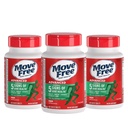 Przenieś Free Advanced Glucozamina Chondroitin MSM Joint Support Supplement, Pomaga Mobilność Comfort Siła Elastyczność & Kości - 120 Hrabia (Pack of 3)