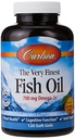 Carlson The Very Finest Fish Oil Orange 120 + 30 Softgels, 700 mg (Może być żuty)