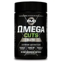 PMD Sports Omega Cuts Elite Fat Loss- Muscle Definiting Formula - Omega Fatty Acids, MCT i CLA dla definicji i konserwacji mięśni - Keto Friendly for Wolny od stymulantów (90 Softgels)
