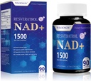 Nowy suplement NAD - Liposomal NAD + Suplement z Resveratrol 90 Hrabia Bilans 1500MG