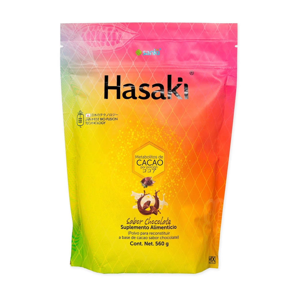 Global Chocolate Hasaki Dietetyczne Suplementy Proszek jest pochodzenia japońskiego Produkt do ochrony Gut zdrowia i żywienia. Waga netto 20 uncji (1,2 funta), 0,49 uncji białka na dawkę