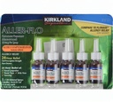 KIRKLAND Podpis Aller- Flo Fluticasone Propionian (Glucorticoid) 5 Butelki x 120 Rozpylacze Metrowe 0,54 Fl OZ na butelkę (15,8 ml x 5) 2,70 OZ Razem (79 ml Razem) 600 Rozpylacze całkowite, 1 - Opakowanie