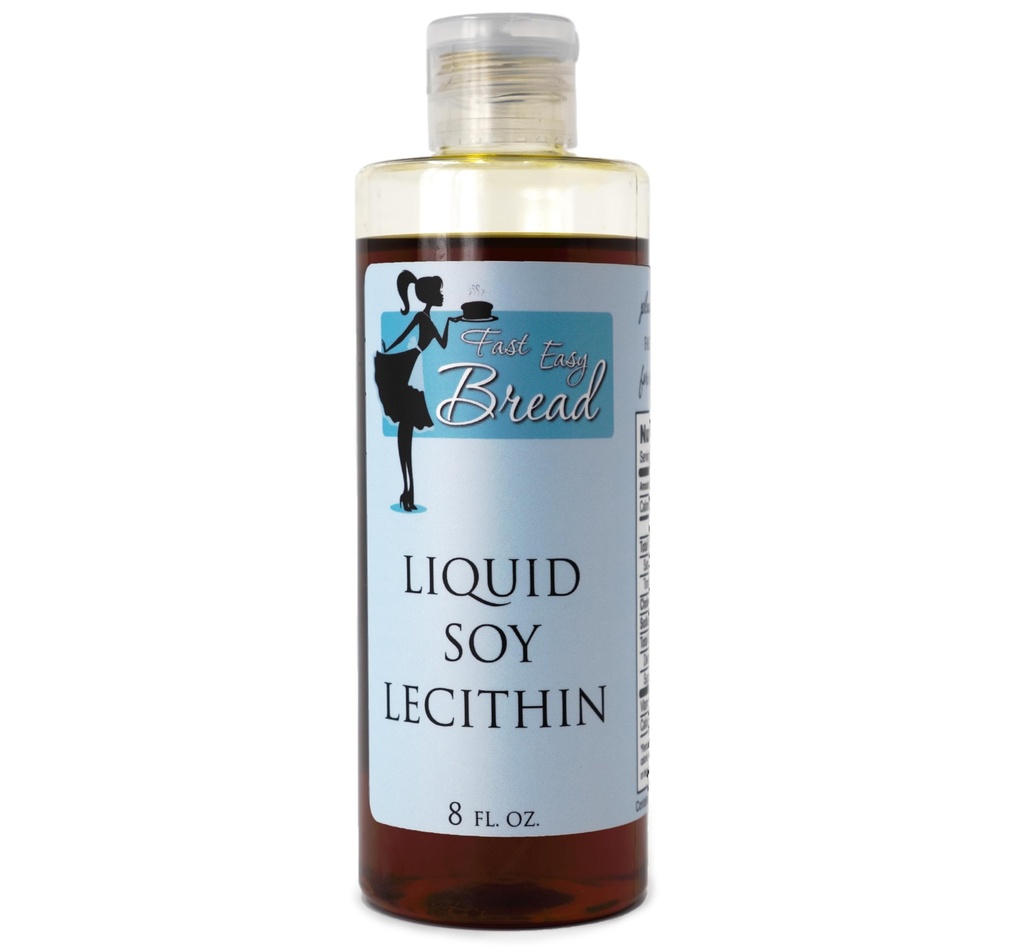 Szybki łatwy chleb Lecytyna sojowa (8 oz) Płyn 124; Easy- do - Użyj 124; Dostępny w Mess- Free Squeezable Butelka 124; Natural Food- Stopień Emulgator 124; Wzmacnia Dough Texture i Dystrybucja składników