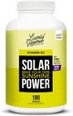 LIVELY VITAMIN CO. Solar Power Witamina D3 5000 iu - Opatentowana Witamina K - MK7 - Równowaga immunologiczna - Funkcja mózgu - Nastrój - Serce - Stres - 180 Liczba