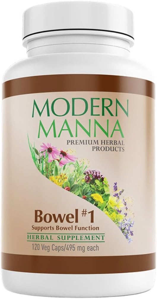 Łóżka # 1: Zaparcie Relief Formuła - Natural Herbal Laxative - Delikatne, skuteczne, No Harsh Side Effects - Relieves Zaparcia, Gaz i wzdęcia - Wegan (60- Day Supply, 120 Kapsułki)