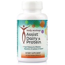Body Ecology Assist Dairy and Protein Assist 124; Wysokiej mocy suplementy dla skutecznego trawienia Laktozy i Casein Assist 124; Wspomaga zdrową trawienie 124; 90 Hrabia wegetariański