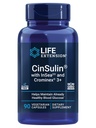 Life Extension CinSulin ® z InSea2 ® i Crominex ® 3 +, shilajit, amla Fruit, cynamon, Brown Seaweed, Wspiera zdrowe metabolizm i nasycenie, Gluten- Free, Non-GMO, wegetariańskie, 90 Kapsułki