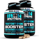 Test Booster dla mężczyzn z blokadą estrogenową - Suplement diety anty-estrogenowy - Natural Aromatase Inhibitor - Zwiększenie Libido & Siła 60 Kapsułki - Wzrost mięśni - Utrata masy ciała (2 butelki)