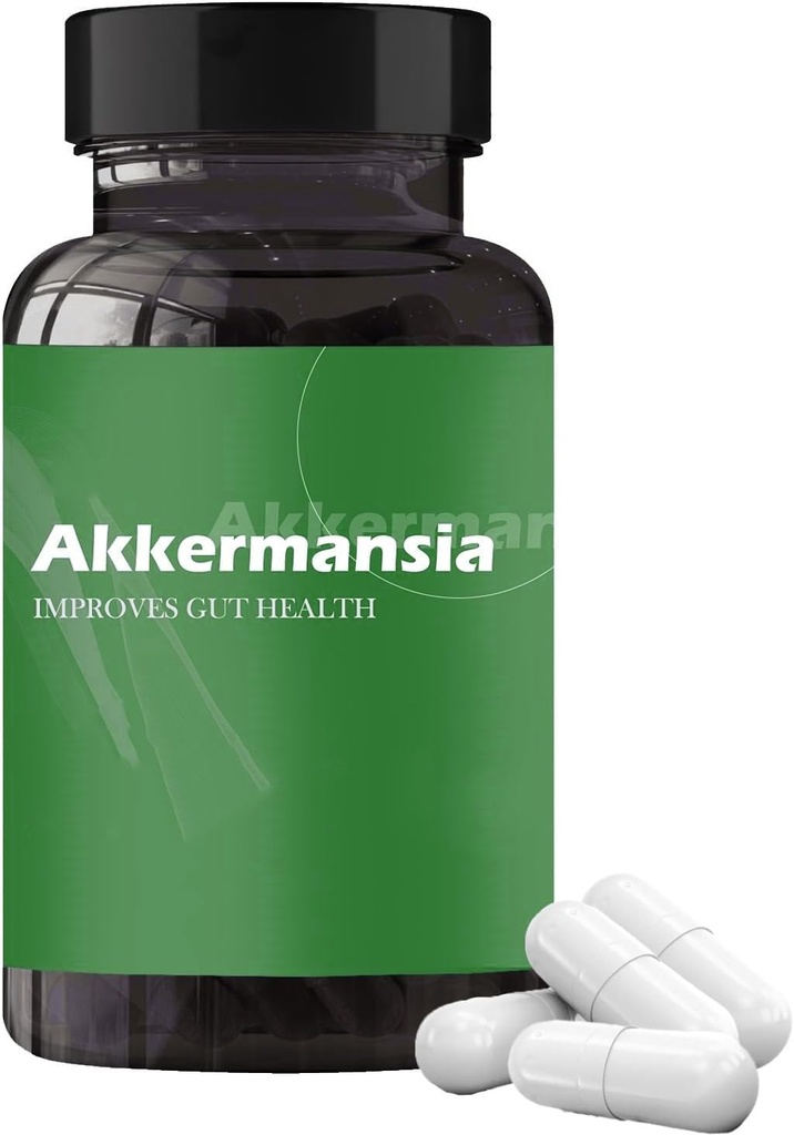 Akkermansia Probiotic - Opóźnione uwolnienie, Third-Party Tested, Gut Health for Men & Women