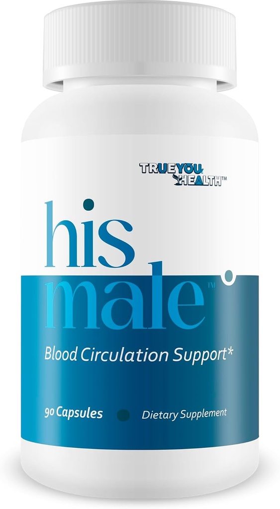 Jego mężczyzna - Nasz najlepszy suplement wsparcia krążenia krwi - Advanced Blood Flow Supplement for Men - Zwiększ suplementy krążenia krwi dla słabego cyrkulacji - HIMS męskiego przepływu krwi