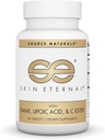 Źródło Naturals Skóra Wieczna tabletka z DMAE, kwas LIPOIC, & C Ester - 60 tabletek