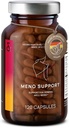 CLAV Meno Balance - Menopauza Wsparcie - z Wild yam Root, Red Clover, Syberyjski rabarbar - Hot Flash Relief, Mood Swings & Muti- Support Symptom -120 Kapsułki