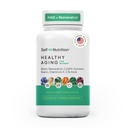 Zdrowy suplement dla kobiet - Resveratrol, NAD, Colagen Booster, Biotin, kwas hialuronowy & More. Komórkowe zdrowie, uroda, długowieczność - USA, Wegan, 60 Kapsułki.