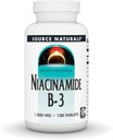 Źródło Naturals Niacinamide B- 3- 1500 mg, 100 tabletek