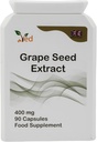 Ved OPC Grape Seed Extract kapsułki, Min. 95% oligomerowe Proantocyanidyny, 400 mg 90 Vegan kapsułki (3 miesiące dostaw)