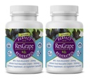 Perfect Supplements - Perfect ResGrape Resveratrol - 60 kapsułek - Trans- Resveratrol & Organic Muscadine Grapes - 2 opakowania