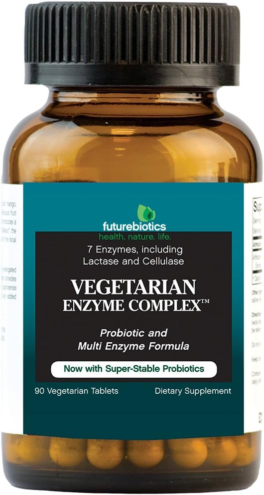 Futurebiotyki Wegetariański zespół enzymatyczny, 90 tabletek