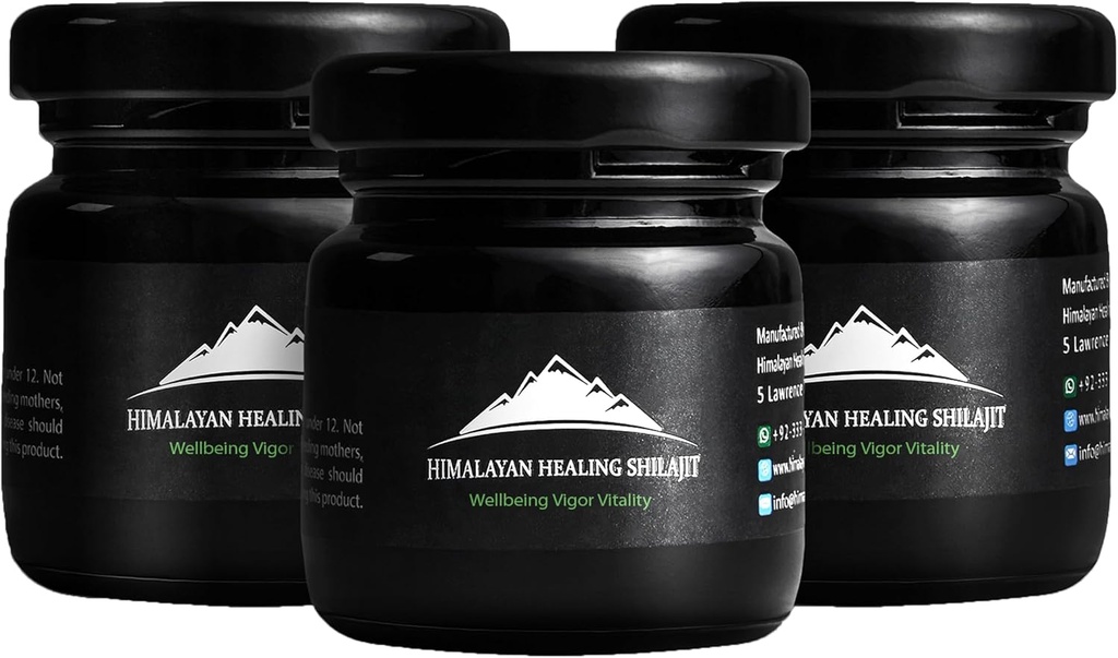 Pure Himalayan Organic Shilajit Resin Supplement Equipment 124; Zawiera kwas Fulvic i minerały śladowe 124; Autentyczne i naturalne 124; 150 Grams