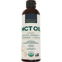 Viva Naturals Organic MCT Oil, 16 fl oz - MCT Oil for Coffee, USDA Organic, Non-GMO, Paleo Certified & Keto Friendly, Wspiera energię & mental Clarity