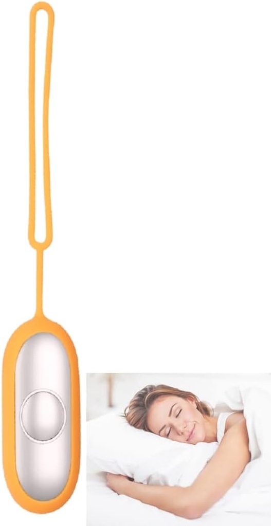 Instrument pomocy snu - Hand Held Ergonomiczny Sen Asystent Maszyna do poprawy snu, Jasny żółty