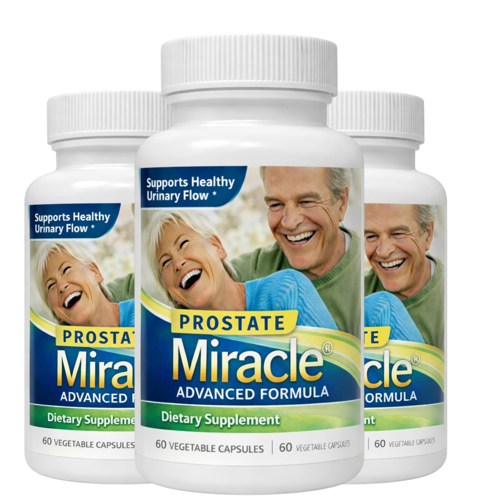 3 opakowanie Prostate Miracle Advanced Formuła
