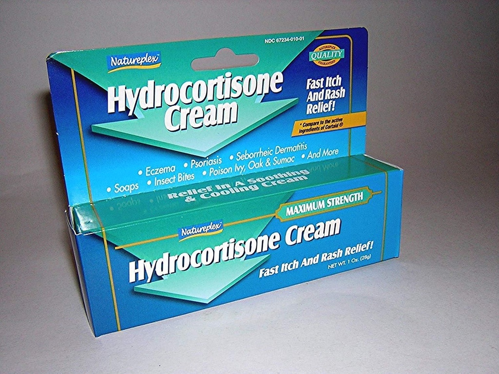 Natureplex Hydrokortyzon Cream - Net Wt. 1 oz