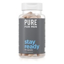 Pure for Men Original Cleansousness Stay Ready Fiber Supplement Amend124; Pomaga promować digestical Regularność Amend124; Pyllium Husk, Aloe Vera, Chia Seeds, Nasiona roślin lnianych 124; Proprietary Formula Amend124; 60 Kapsułki wegańskie