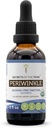Secrets of the Tribe Periwinkle USDA Organic Equipment 124; Alcohol- Free Extract, High- Potency Herbal Drops Equipment 124; Made from 100% Certified Organic Periwinkle (Vinca Major) Dried Herb (2 oz)