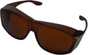 Solar Shield Fits- Okulary przeciwsłoneczne, SS Poliwęglan II Amber, Unisex, okulary przeciwsłoneczne