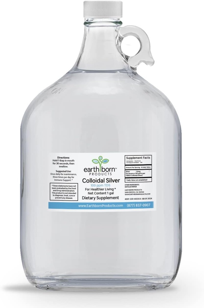 Monatomowe srebro koloidalne (128OZ.)