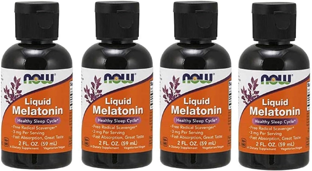 Płynna melatonina 3 mg (opakowanie po 4) Płynne