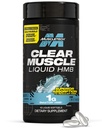 Muscletech HMB Supplements 1000mg, Clear Muscle (42 Liquid Softgels) - Najwyższy stopień HMB dla Lean Muscle & Recovery- HMB Free Acid Muscle Supplement- Pomoc zmniejszyć rozpad mięśni - Packaging May Vary