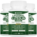 1000MG Luteolina liposomalna, Maksymalna absorpcja, Potliwy suplement Luteolin 180 Kapsułki