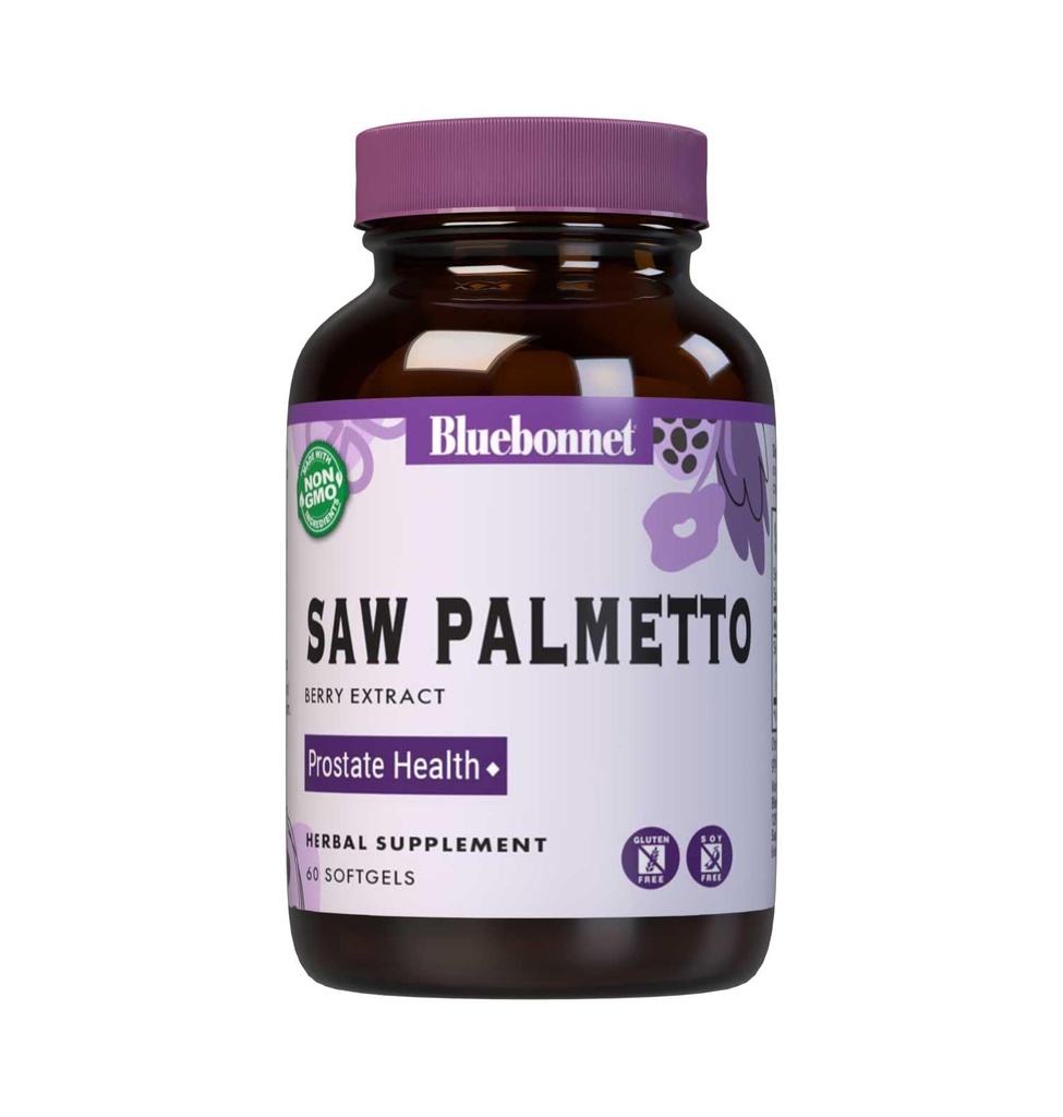 BlueBonnet Extra Siła Piła Palmetto Berry Extract Supplement, 60 Count