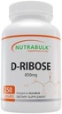 D- Ribose kapsułki 4250 mg na dawkę - wolne od mleka, jaj, gluten, cukru - 250 kapsułek