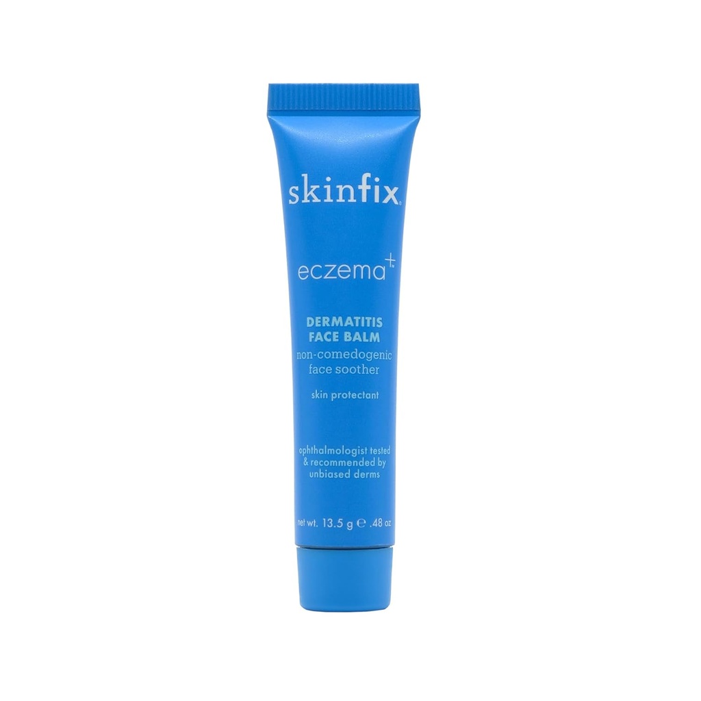 Skinfix Eczema + Skinfix Balsam twarzy: Docelowe zapalenie skóry twarzy, wyprysk i suche plastry skóry, skoncentrowany balsam, który pozostawia podrażnioną skórę wygładzone i chronione, 0,48 Fl Oz