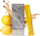 PLANT Vegan Liquid Collagen, Biotin, Niacide 124; 2,000mg Hydrolizat Collagen Peptydes 124; Kosher & Halal Certified Amend124; Lemon Flavor Amend124; Skóra, Włosy i Nail Support 124; 363Da Ultra Niskie Molekularne 124; 15 Pakiety stick