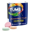 Tabletki TUMS, 8 sztuk (opakowanie po 3 sztuki)