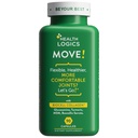Health Logics Move! Zdrowe połączenia z BioCell Collagen, Glukozamina, MSM, Witamina C, Turmeric Extract 95% Kurkuminoidy, Boswellia Serrata Agregat 124; Wsparcie Joint Comfort Agregat 124; Non-GMO Agregat 124; 90 Kapsułki