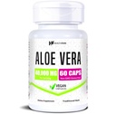 Healthfare Aloe Vera kapsułki 40,000mg tabletki 124; 60 tabletek wegańskich tabletki 124; Wewnętrzny liść Aloe Vera Extract Supplement Supplement Agregat 124; Gut Health & Digestive Support 124; Non-GMO, Gluten- Free Equipment 124; Made in USA