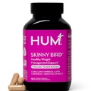 HUM Skinny Bird Green Tea Extract Appetite Support dla kobiet z 5HTP, Chrom, Caralluma Fimbriata, Gluten Free i Wegan, Green Tea Extract kapsułki Suplementy dla kobiet, 90 Kapsułki