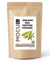 Certified Organic US Grow Pea Protein I 80% I Nr Tested for Heavy Metals I 3 LBS I Packaged Daily