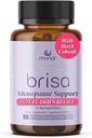Munar Brisa Menopauza Support - Hormonal Balance for Women with Milk Thistle, Vitex, Black Cohosh and Rhubarb. Redukuje gorące błyski, zwiększa energię, Detox wątroby - 30- Day Supply (60 kapsułki)